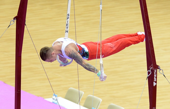 Azerbaijan’s Stepko wins gold medal at artistic gymnastics tournament in Portugal